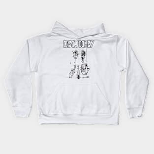 DJ DISC JOCKEY DEEJAY Kids Hoodie